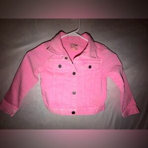 OshKosh B'gosh Vibrant Pink Jean Jacket